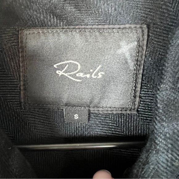 Rails Bianca Shirt Dress Onyx Jet - Picture 4 of 6